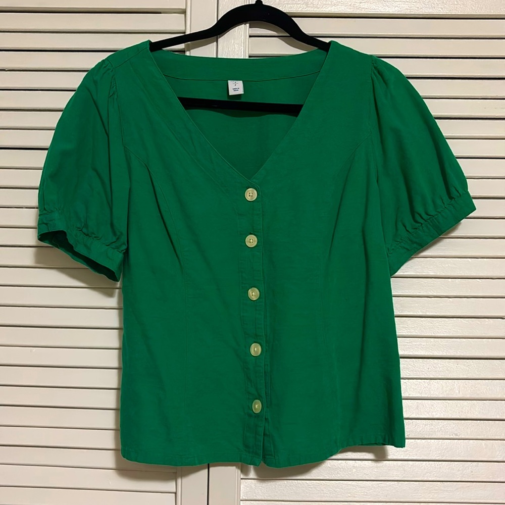 Old Navy Princess Seam Summer Blouse